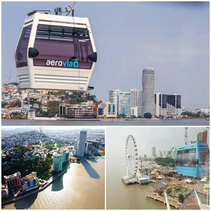 New Habitacion Vista Al Rio Bellini III Santa Ana 과야킬 아파트
